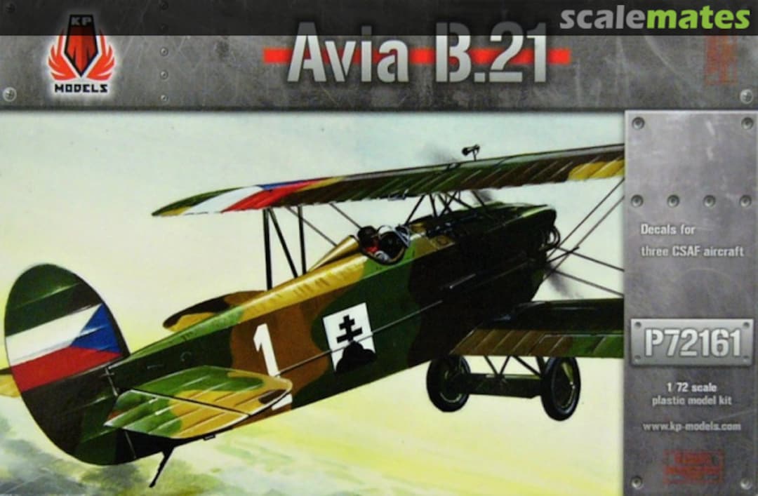 Boxart Avia B.21 P72161 KP Models Boxart Avia B.21 P72161 KP Models