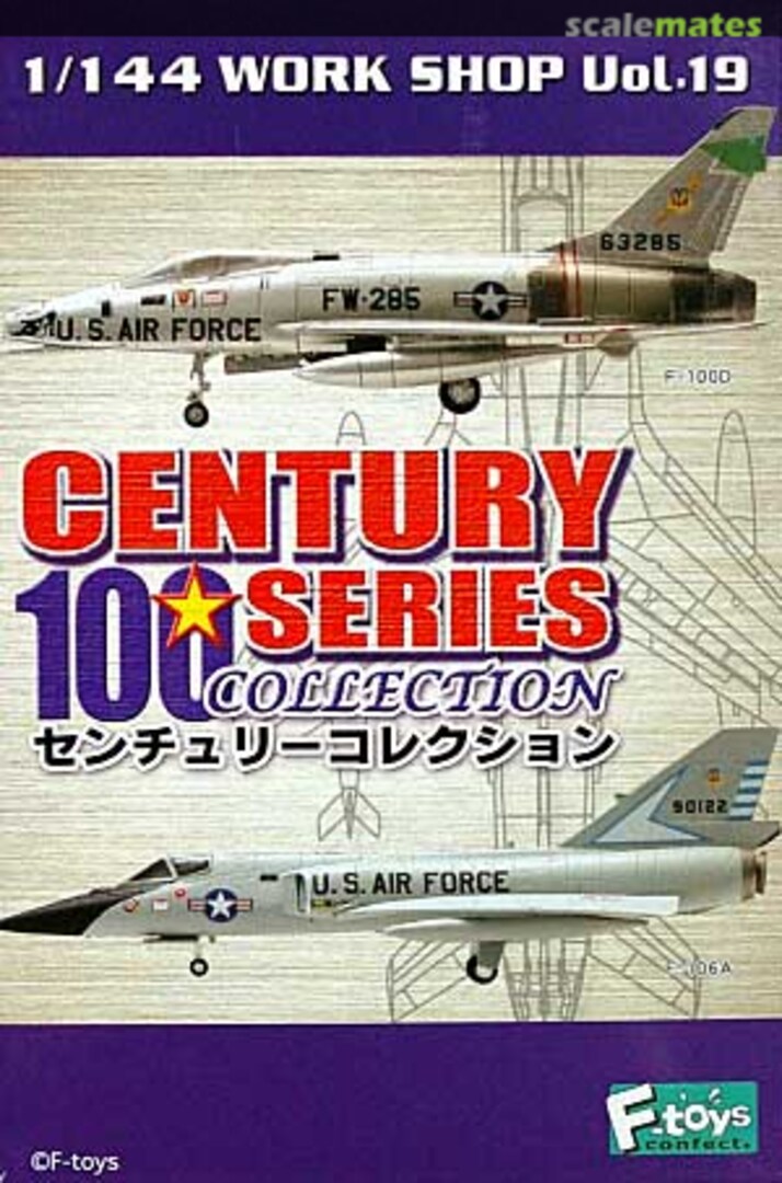 Boxart Century Series Collection F-106A Delta Dart 01A F-Toys Boxart Century Series Collection F-106A Delta Dart 01A F-Toys