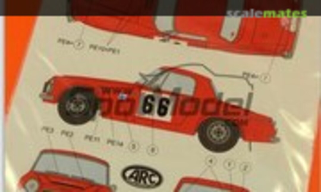 1:24 Datsun Fairlady 2000 SR311 #66 (ARC Amazing Racing Cars 24 003) 24 003