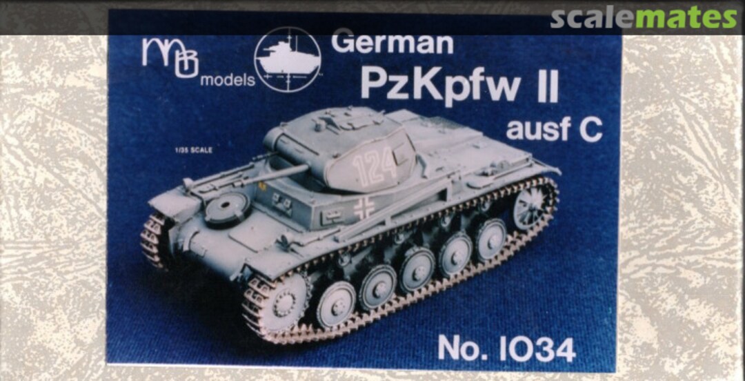 Boxart Pz II C conversion 1034 MB Models Boxart Pz II C conversion 1034 MB Models