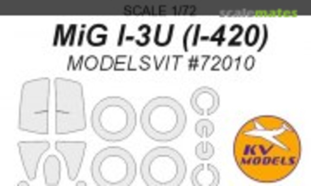 1:72 I-3U (I-420) Painting Mask (KV Models 72518) 72518