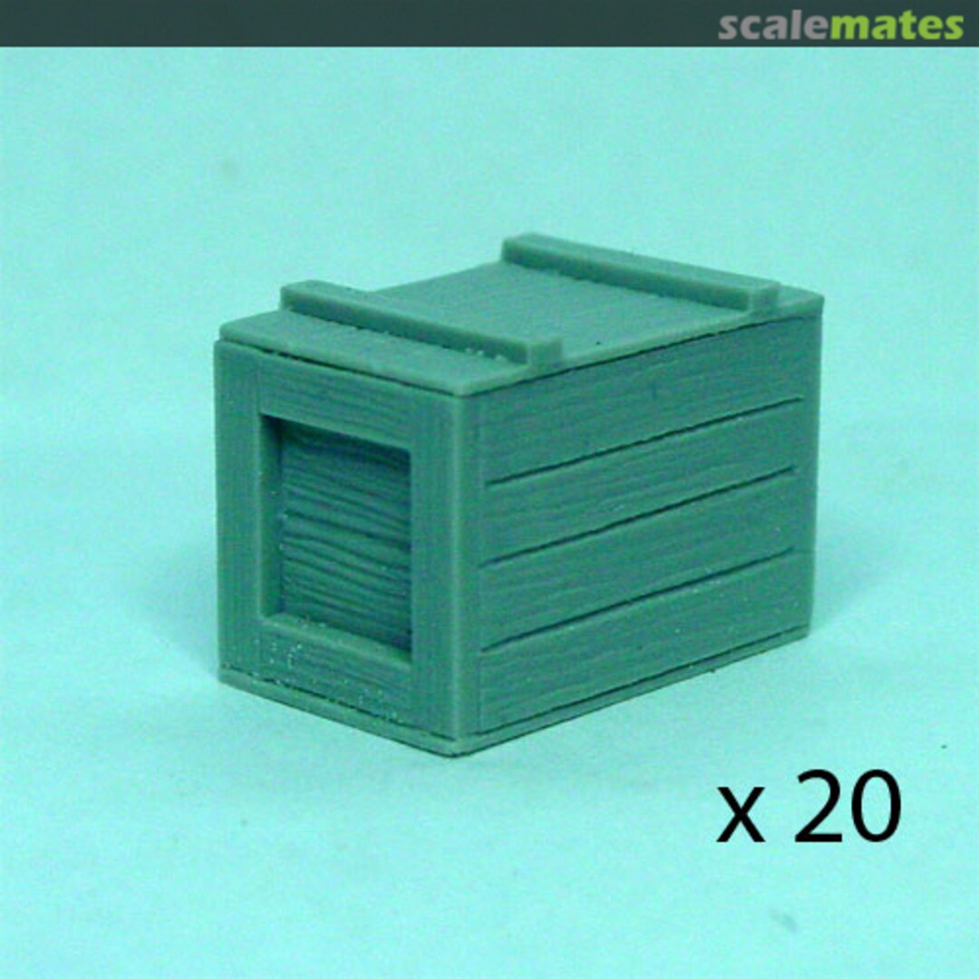 Boxart Shipping crates type 2 (20) CS35044 Callsign Models Boxart Shipping crates type 2 (20) CS35044 Callsign Models