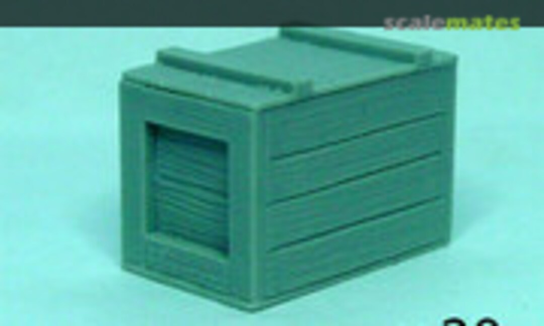 1:35 Shipping crates type 2 (20) (Callsign Models CS35044) CS35044
