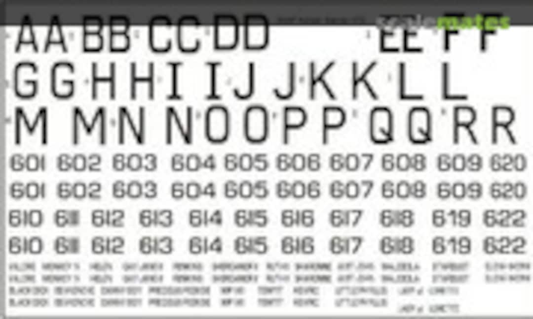 1:72 SAAF Korean Sabres (MAV Decals MAV-720166) MAV-720166