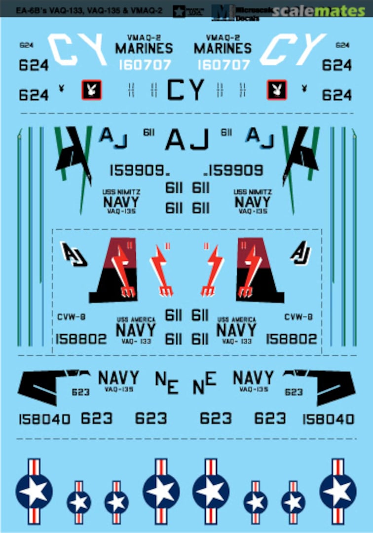 Boxart EA-6B VAQ-133, VAQ-135 & VMAQ-2 AC72-0033 Microscale Boxart EA-6B VAQ-133, VAQ-135 & VMAQ-2 AC72-0033 Microscale
