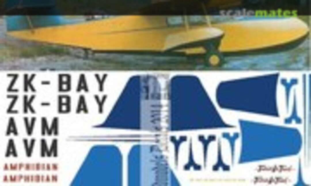 1:72 Grumman Widgeon - Amphibian Airways (Oldmodels Decals OMD0264) OMD0264