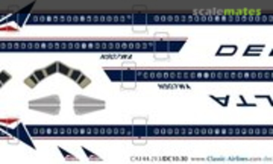 1:144 Delta DC10-10 (Classic Airlines CA144-213) CA144-213