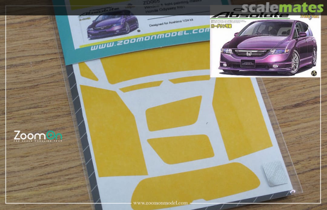 Boxart Window & light painting masks - Honda Odyssey RB1 ZD065 ZoomOn