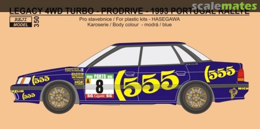 Boxart Subaru Legacy 4WD Turbo transkit 350 REJI Model Boxart Subaru Legacy 4WD Turbo transkit 350 REJI Model