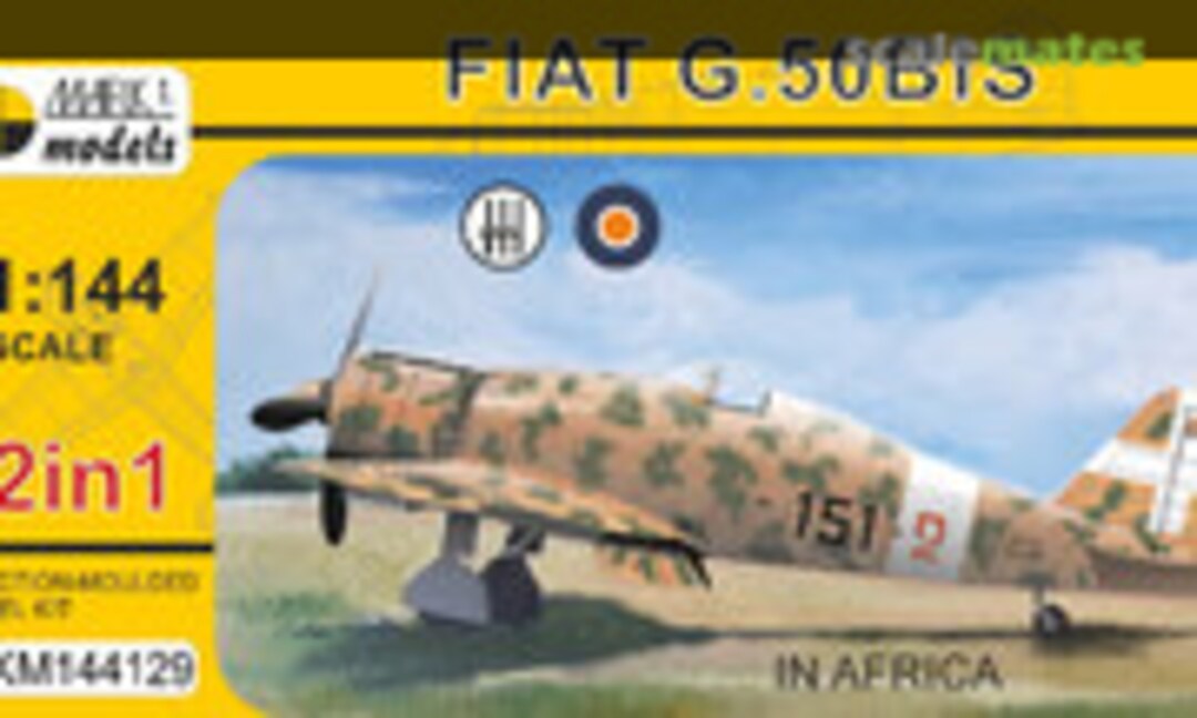 1:144 FIAT G.50bis In Africa (Mark I Models MKM144129)