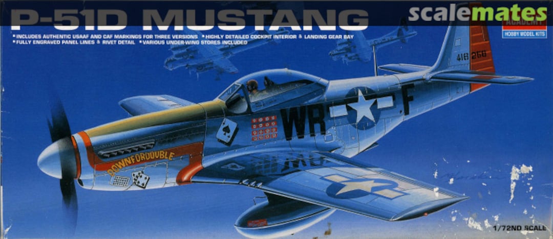 Boxart P-51D Mustang 2132 Academy Boxart P-51D Mustang 2132 Academy