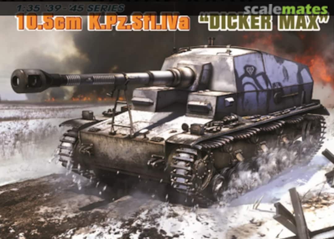 Boxart 10.5cm K.Pz.Sfl.Iva "Dicker Max" 6979 Dragon Boxart 10.5cm K.Pz.Sfl.Iva "Dicker Max" 6979 Dragon