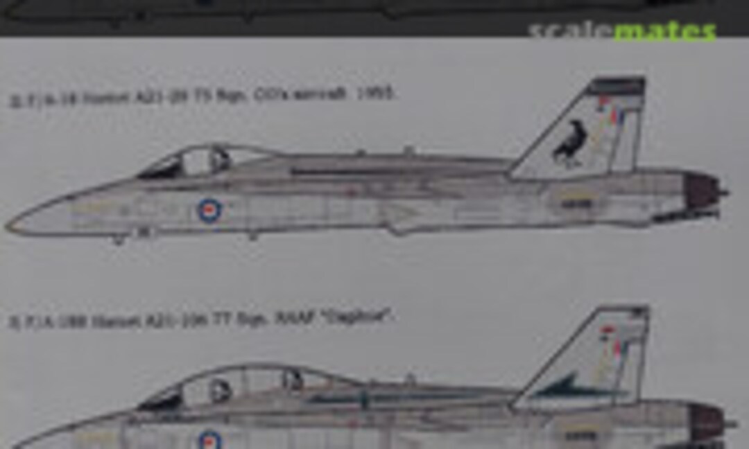 1:48 F/A-18 Hornets (Aussie Decals A48013) A48013