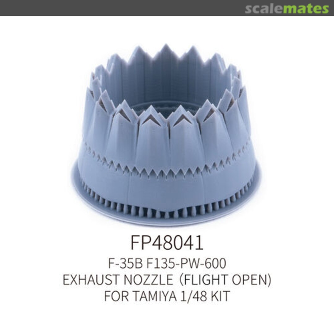 Boxart F-35B F135-PW-600 Exhaust Nozzle (flight open) FP48041 Galaxy Model Boxart F-35B F135-PW-600 Exhaust Nozzle (flight open) FP48041 Galaxy Model