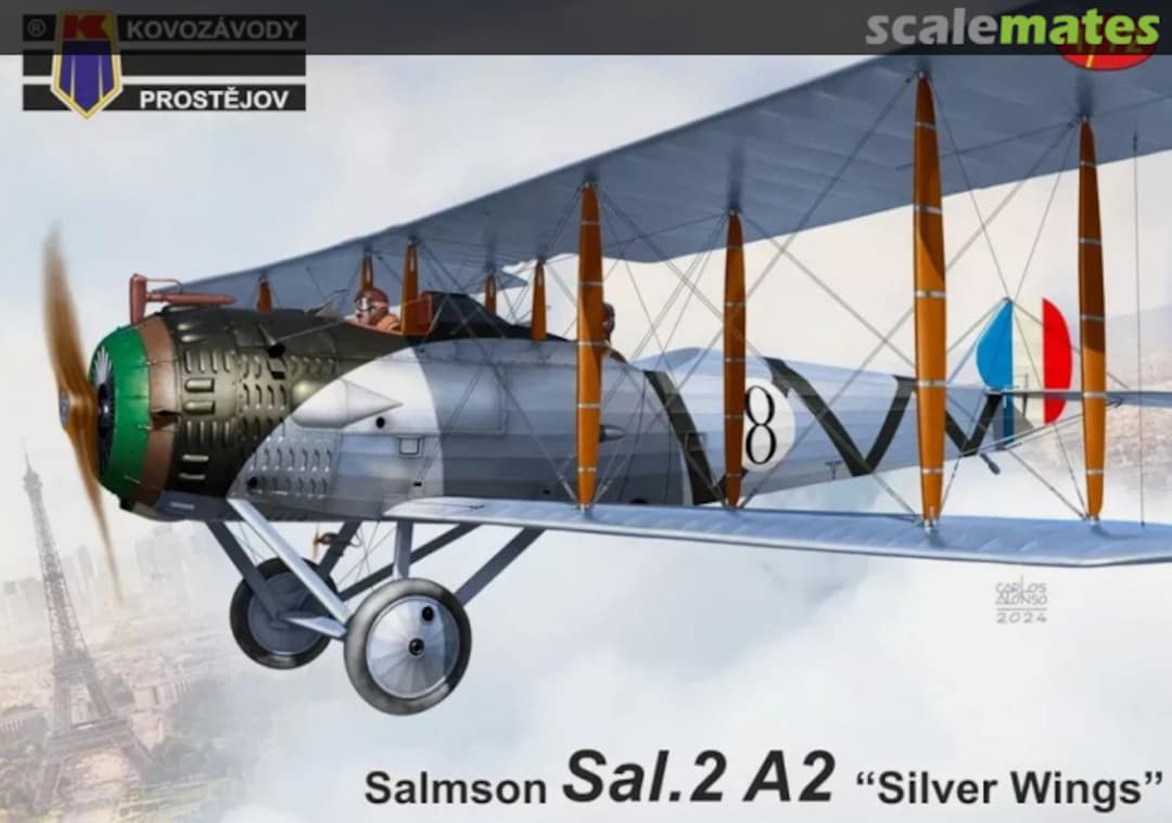 Boxart Salmson Sal.2A2 “Silver Wings” KPM0328 Kovozávody Prostějov Boxart Salmson Sal.2A2 “Silver Wings” KPM0328 Kovozávody Prostějov