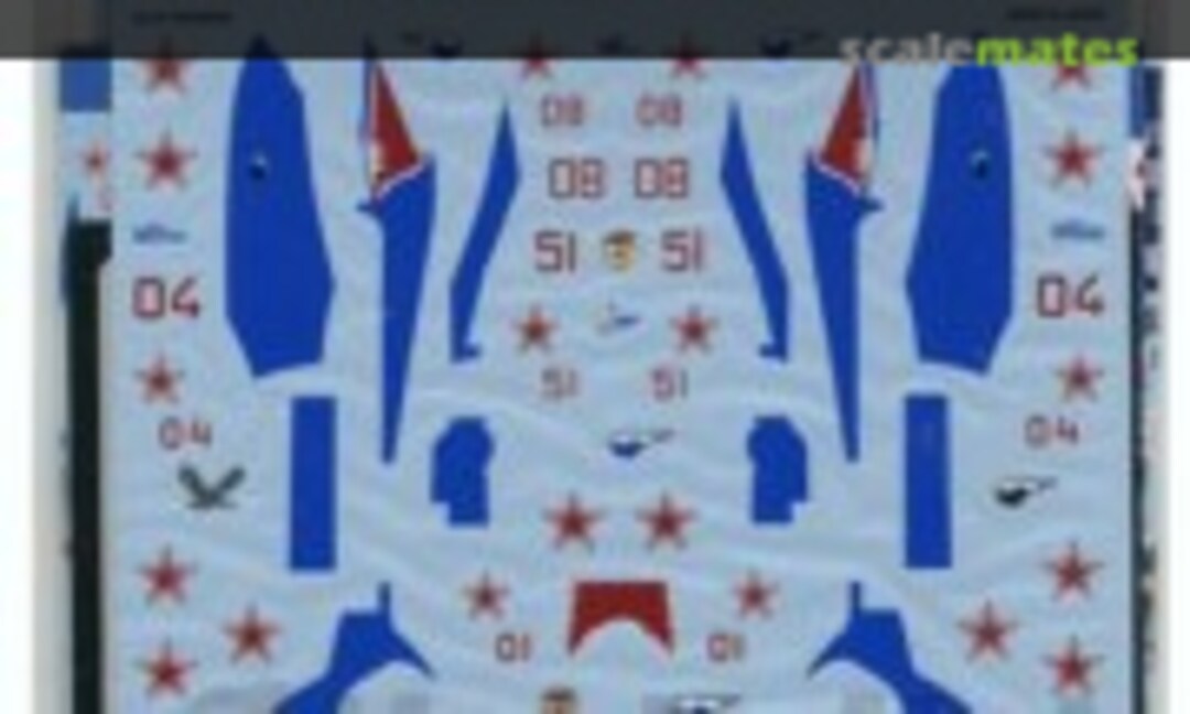 1:144 Su-27 Flanker "Russian Flanker" #2 (MYK Design 06801) 06801