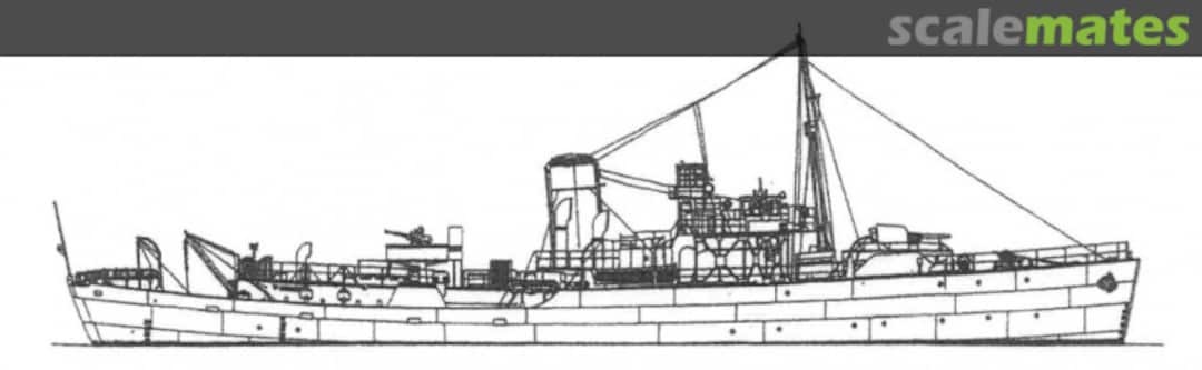 Boxart HMS Bluebell K80 7251 APS Models Boxart HMS Bluebell K80 7251 APS Models