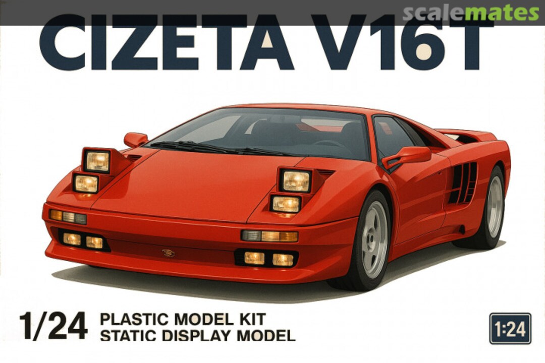 Boxart Cizeta V16t MM-K-006 ModellingMaster
