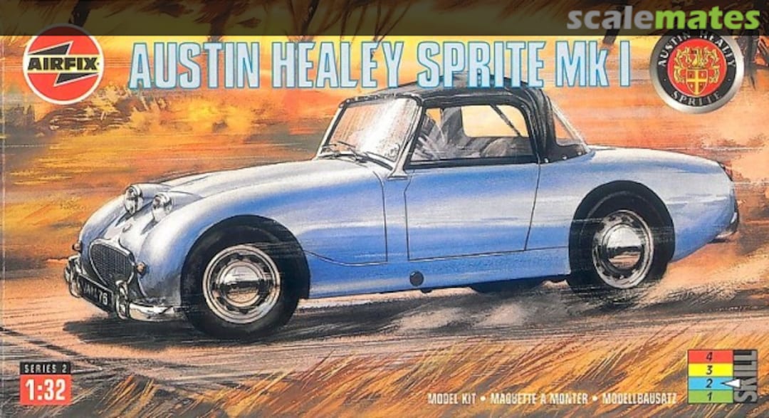 Boxart Austin Healey Sprite Mk I 02421 Airfix Boxart Austin Healey Sprite Mk I 02421 Airfix