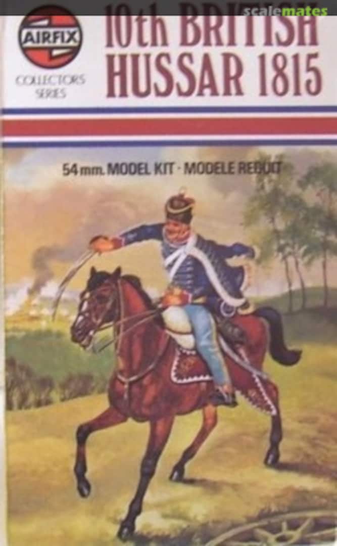 Boxart 10th British Hussar 1815 02551-9 Airfix Boxart 10th British Hussar 1815 02551-9 Airfix
