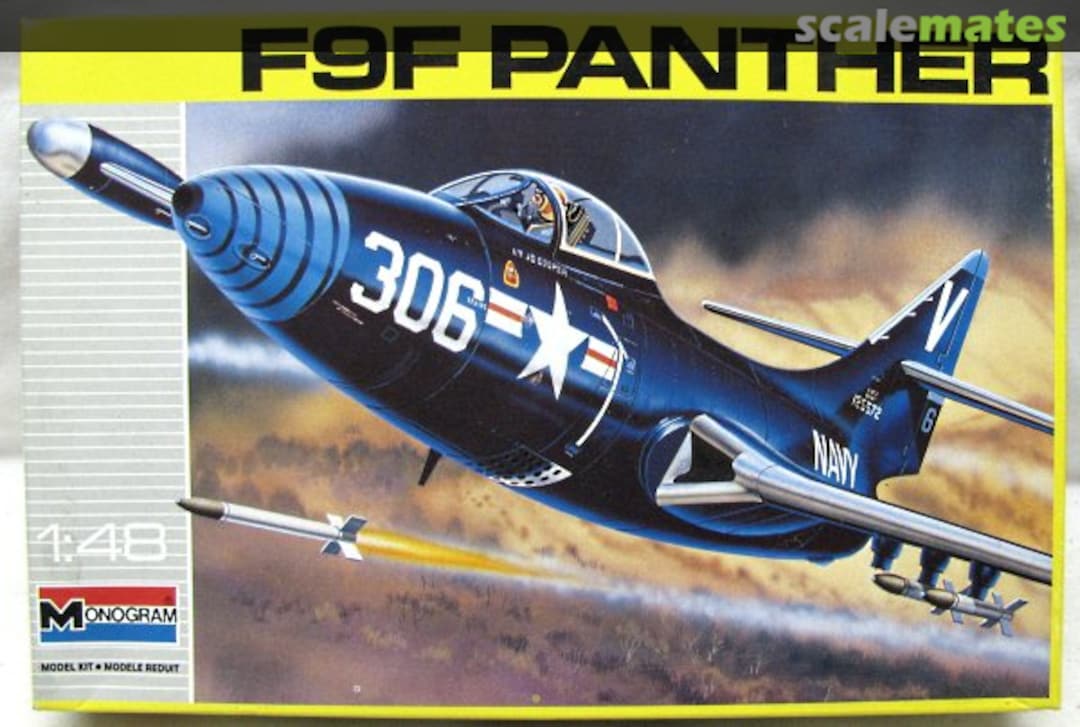 Boxart F9F Panther 5456 Monogram Boxart F9F Panther 5456 Monogram