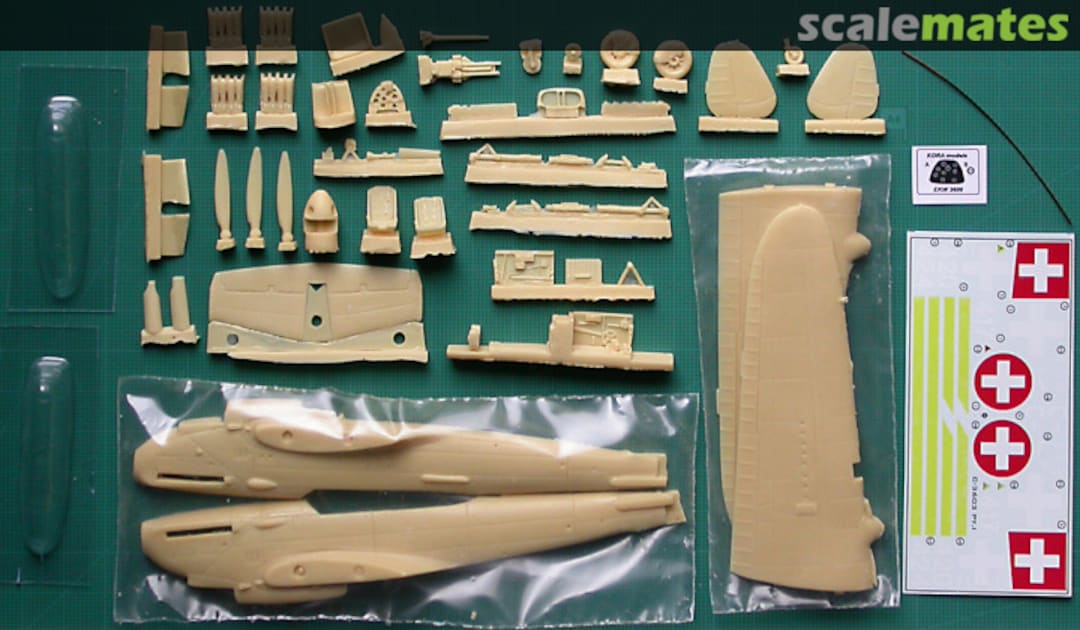 Contents EFW C-3603 Eliptic Wing 72126 Kora Models Contents EFW C-3603 Eliptic Wing 72126 Kora Models