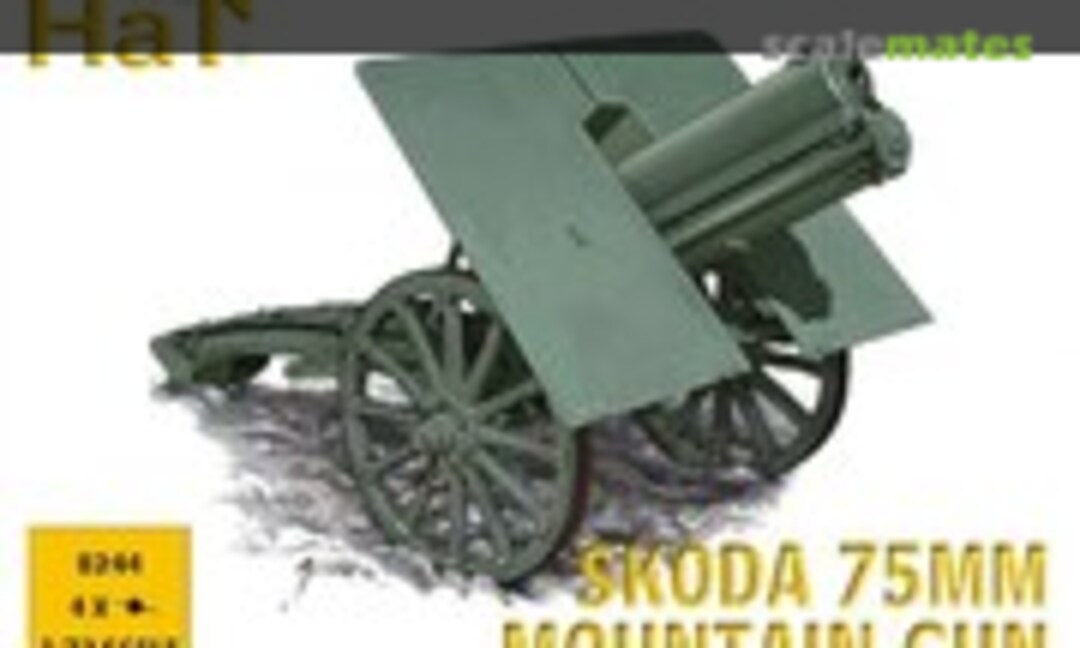 1:72 Skoda 7,5cm M.15 Mountain Gun (HäT 8244) 8244