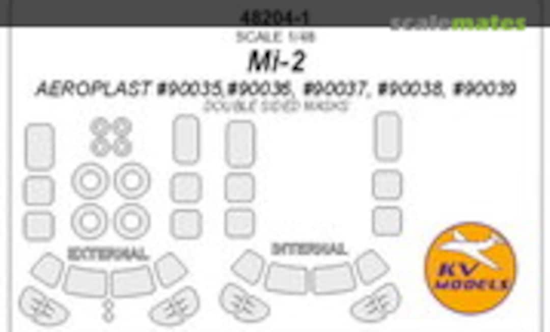 1:48 Mil Mi-2 (KV Models 48204-1) 48204-1