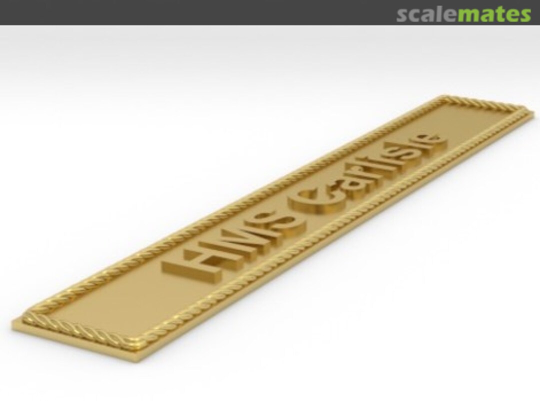 Boxart HMS Carlisle np-Carlisle-1 Model Monkey