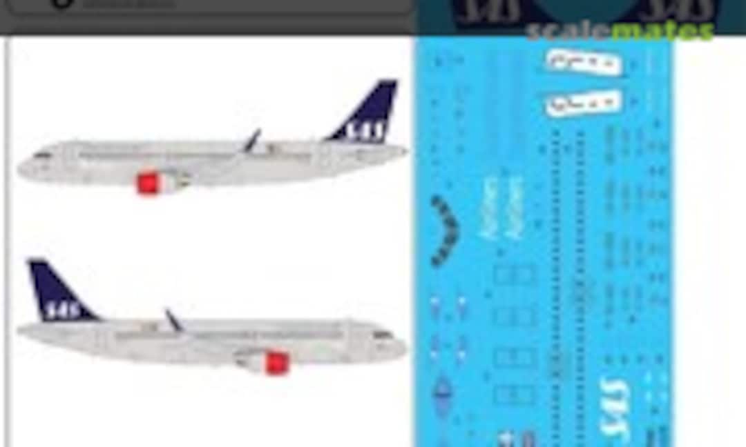 1:144 SAS old cs Airbus A320 NEO (Lima November Decals LN144-628) LN144-628