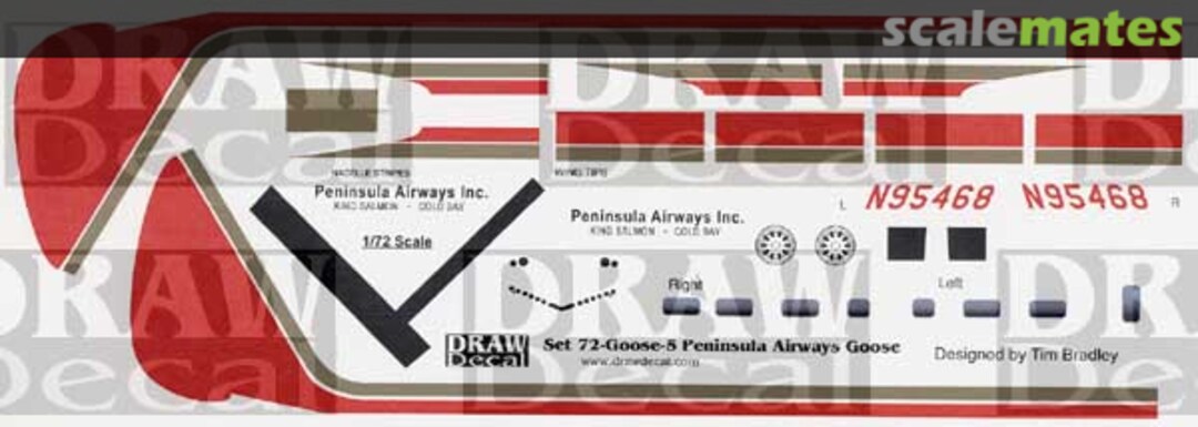 Boxart Grumman JRF-5 Goose 72-Goose-5 Draw Decal
