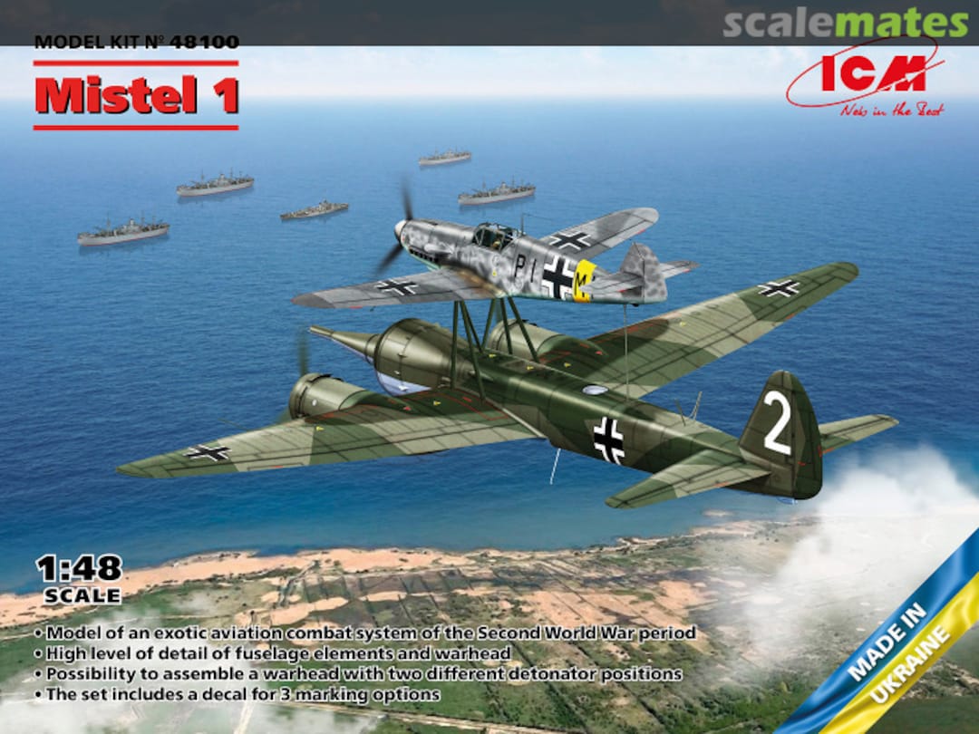 Boxart Mistel 1 48100 ICM Boxart Mistel 1 48100 ICM