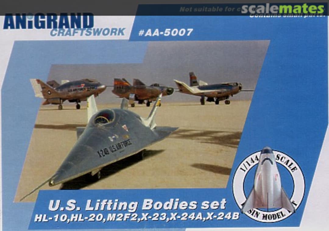 Boxart U.S. Lifting Bodies set AA-5007 Anigrand Craftswork Boxart U.S. Lifting Bodies set AA-5007 Anigrand Craftswork