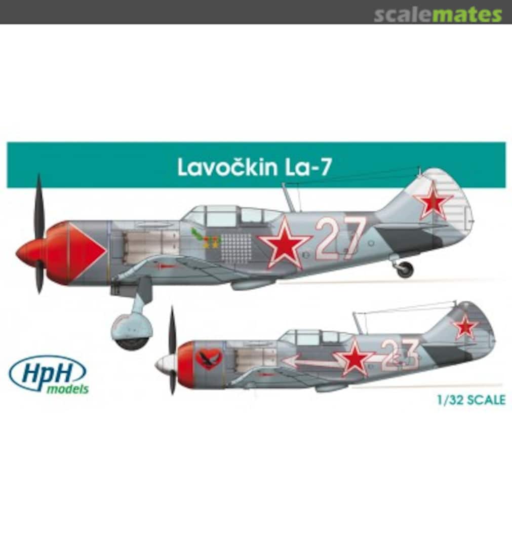 Boxart Lavochkin La-7 HpH 32032R HpH models Boxart Lavochkin La-7 HpH 32032R HpH models