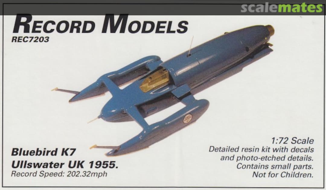Boxart Bluebird K7 REC7203 Record Models