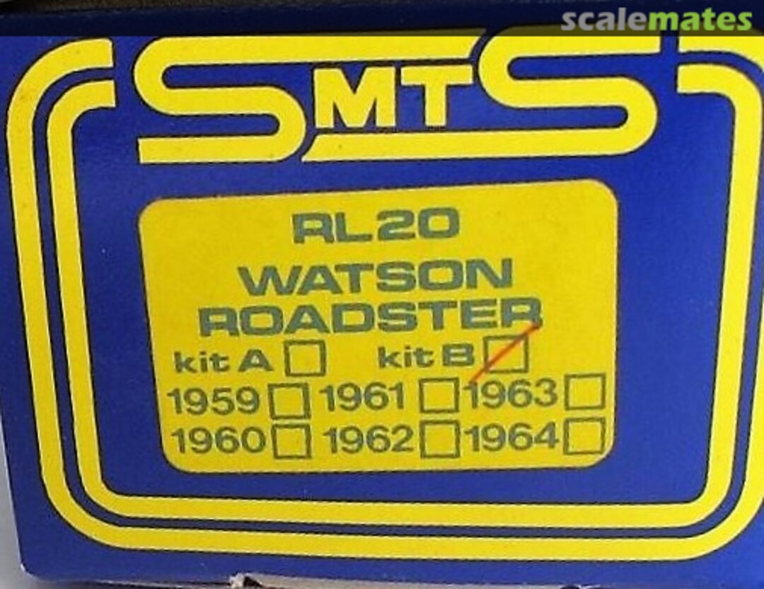 Boxart Watson Roadster "Ken-Paul" RL20B Scale Model Technical Service Boxart Watson Roadster "Ken-Paul" RL20B Scale Model Technical Service