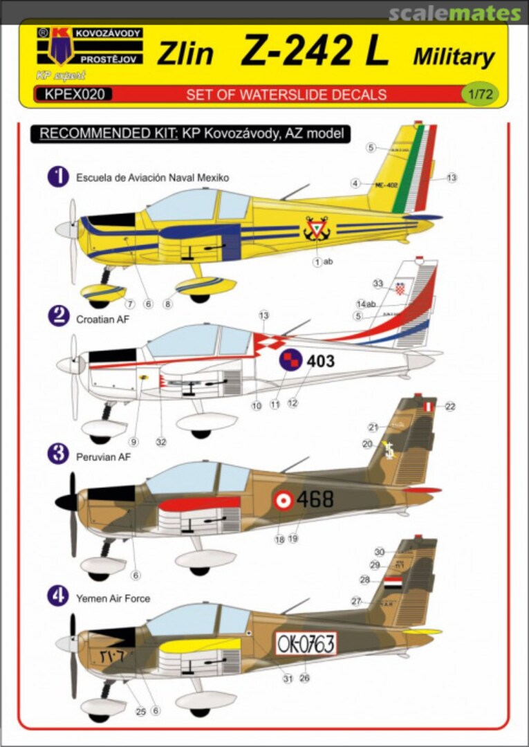 Boxart Zlin Z-242 L KPEX020 Kovozávody Prostějov