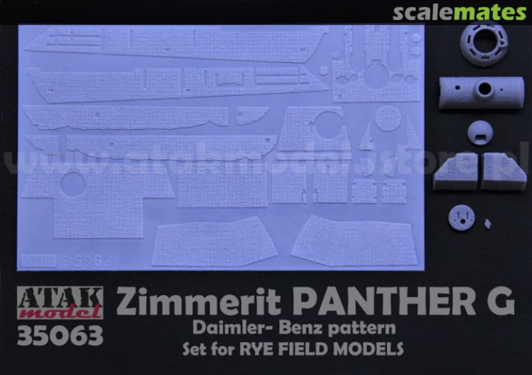 Boxart Zimmerit Panther G 35063 Atak Model Boxart Zimmerit Panther G 35063 Atak Model