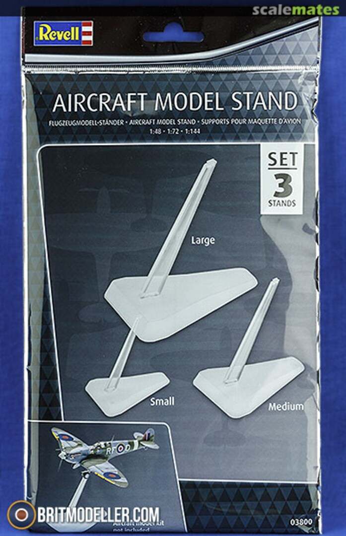 Boxart Aircraft Model Stands (1:48, 1:72, 1:144) 03800 Revell Boxart Aircraft Model Stands (1:48, 1:72, 1:144) 03800 Revell