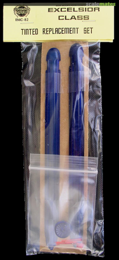 Boxart Excelsior Class Tinted Replacement Set RMC-82 Federation Models Boxart Excelsior Class Tinted Replacement Set RMC-82 Federation Models