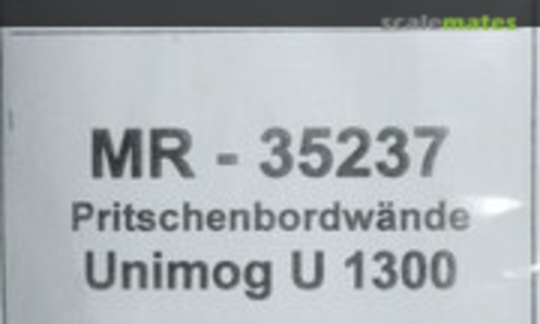1:35 Pritschenbordwände (MR Modellbau MR-35237) MR-35237