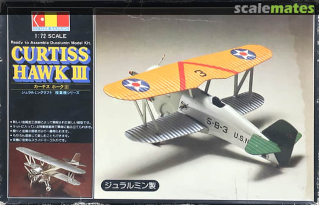 Boxart Curtiss Hawk III G-1206 Gunze Sangyo Boxart Curtiss Hawk III G-1206 Gunze Sangyo