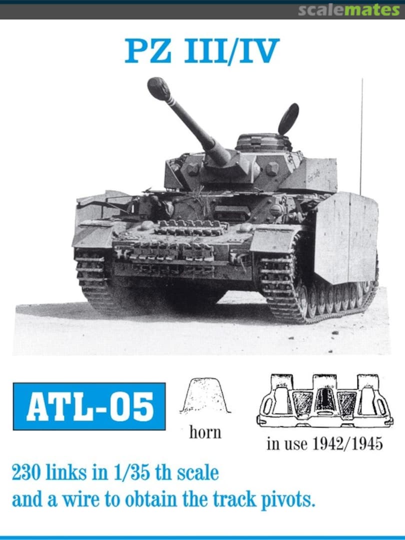 Boxart PZ III/IV ATL-05 Friulmodel Boxart PZ III/IV ATL-05 Friulmodel