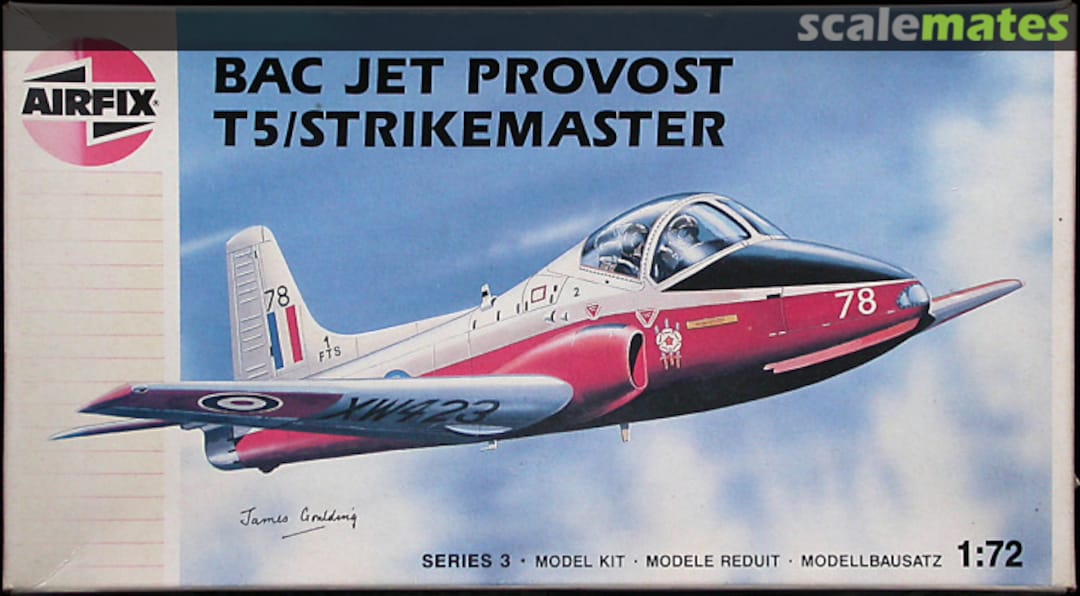 Boxart BAC Jet Provost T5/Strikemaster 03049 Airfix Boxart BAC Jet Provost T5/Strikemaster 03049 Airfix
