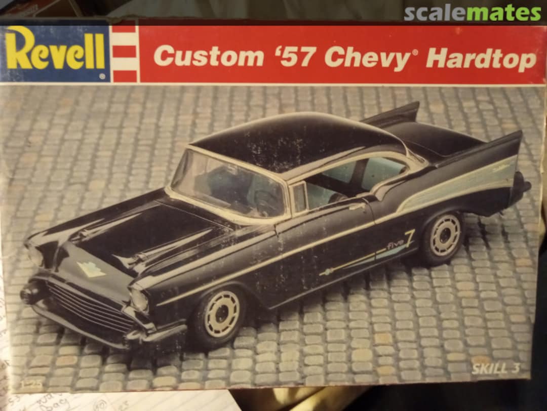 Boxart Custom '57 Chevy Hardtop 7123 Revell