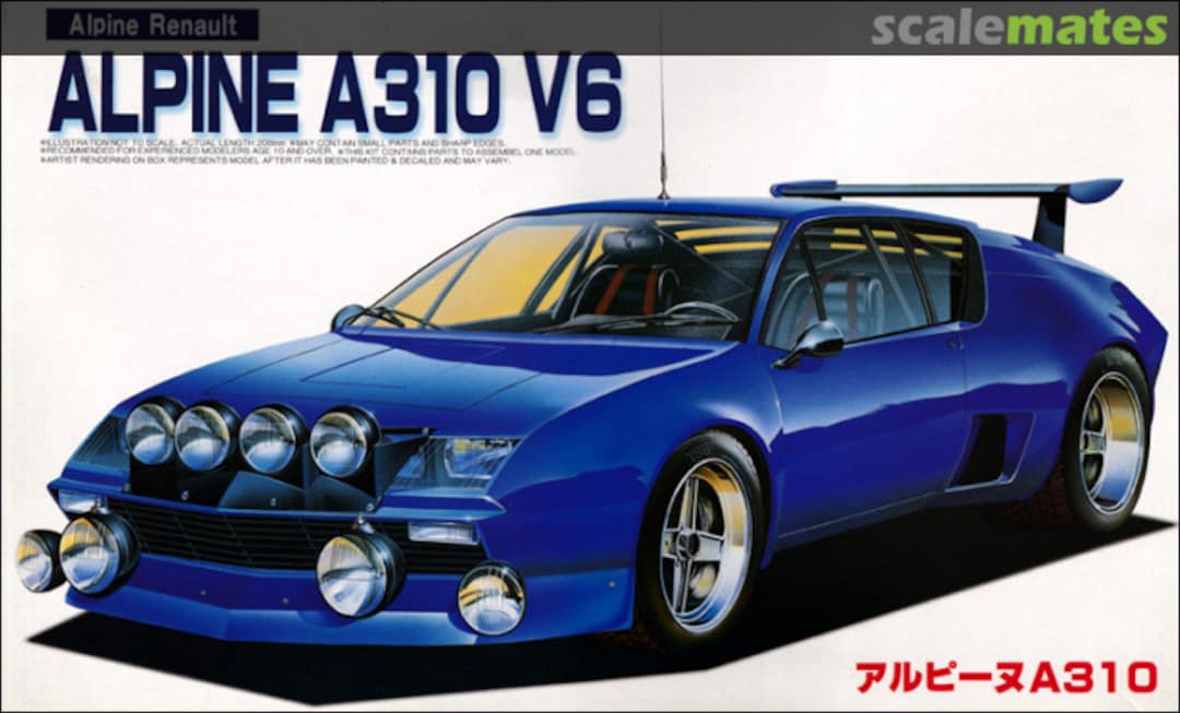 Boxart Alpine A310 V6 09015 Fujimi Boxart Alpine A310 V6 09015 Fujimi