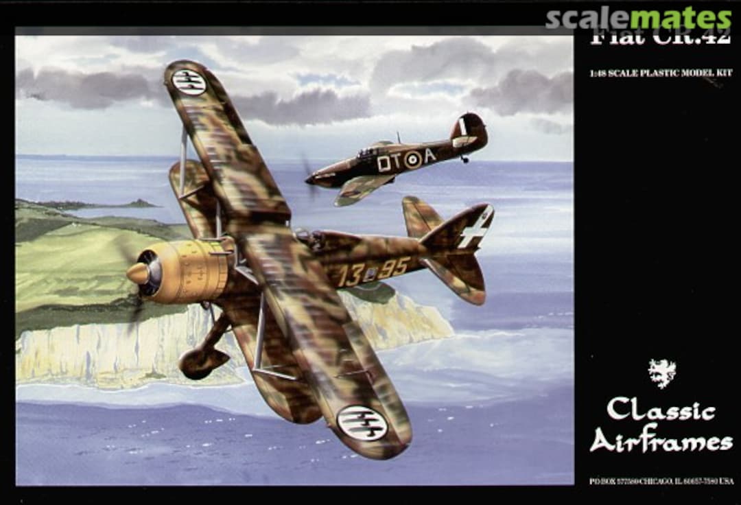 Boxart Fiat CR.42 474 Classic Airframes Boxart Fiat CR.42 474 Classic Airframes