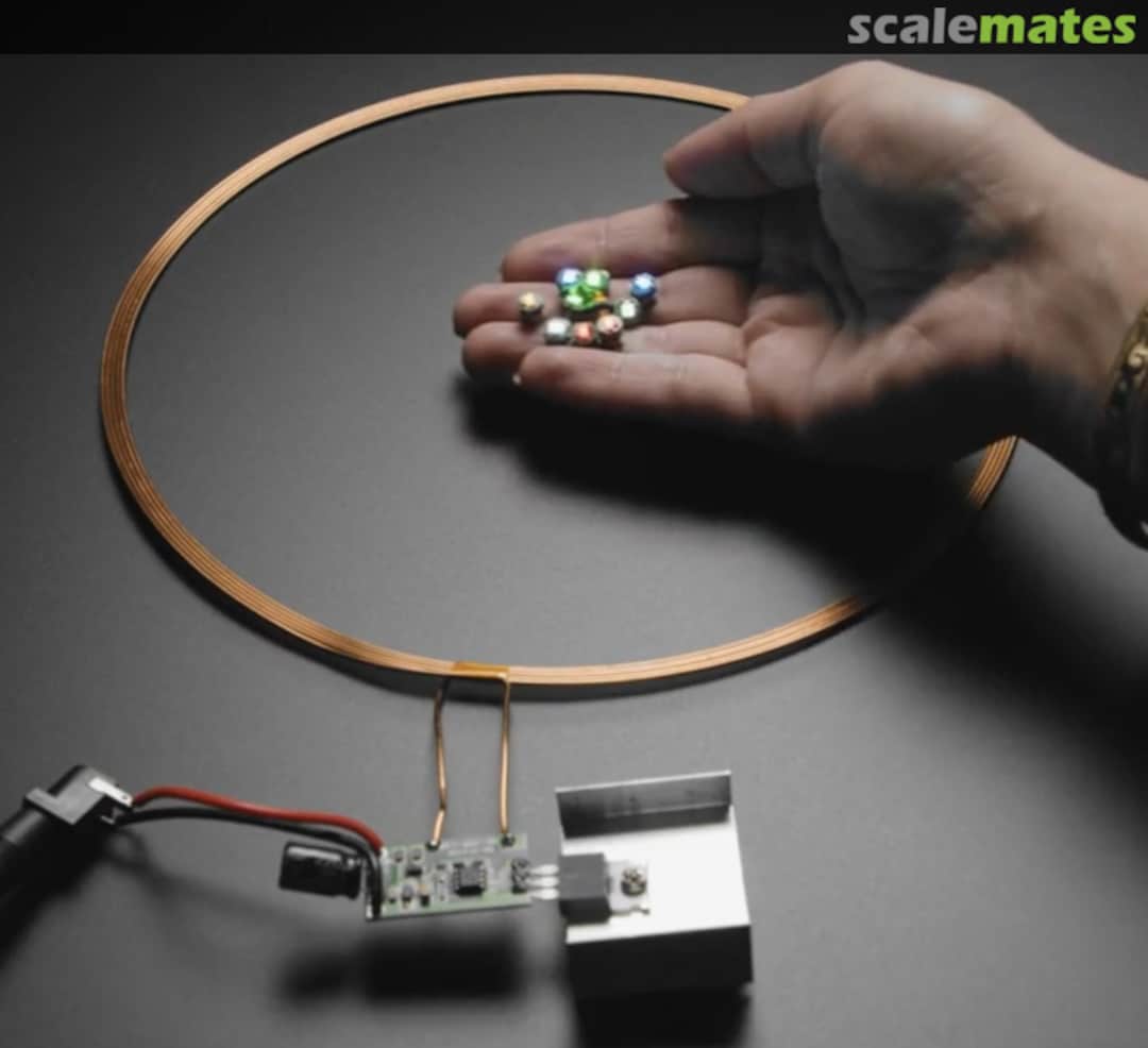 Boxart Large Inductive Coil and 10 Wireless LED 5141 Adafruit Boxart Large Inductive Coil and 10 Wireless LED 5141 Adafruit