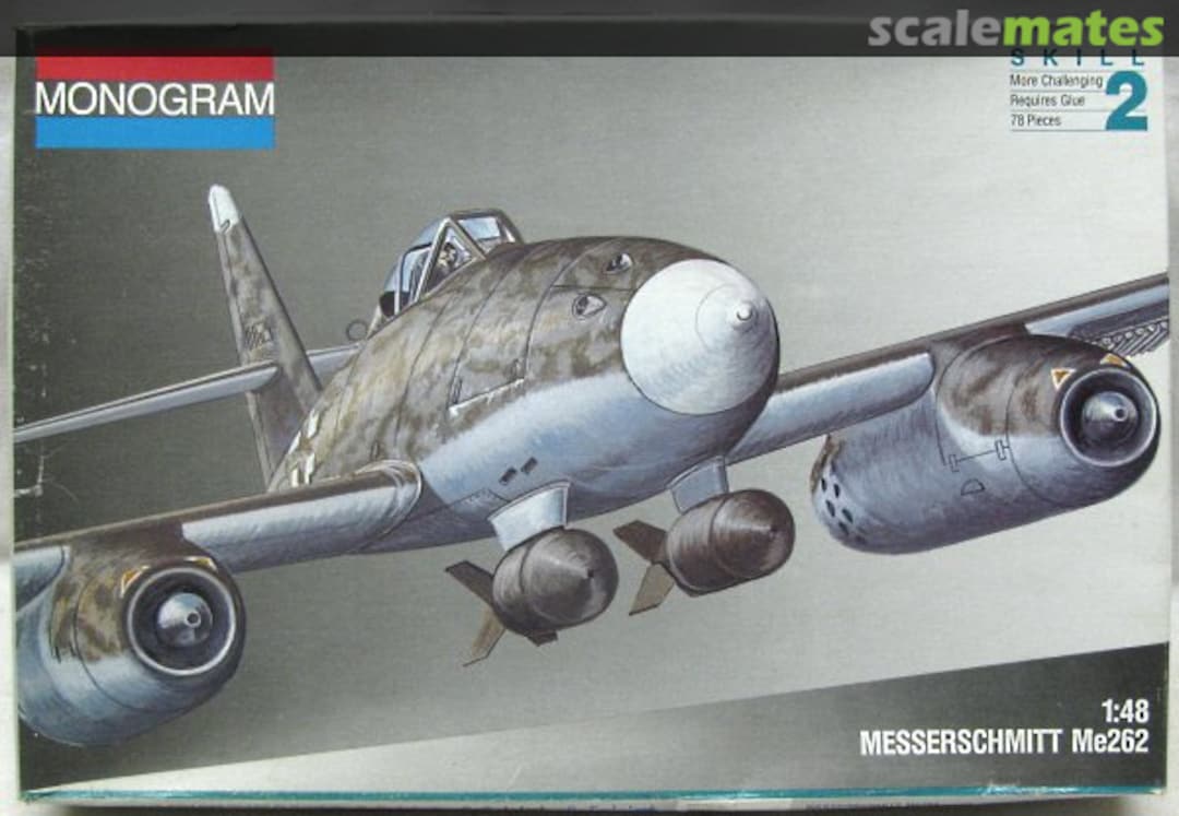 Boxart Messerschmitt Me262 5453 Monogram Boxart Messerschmitt Me262 5453 Monogram