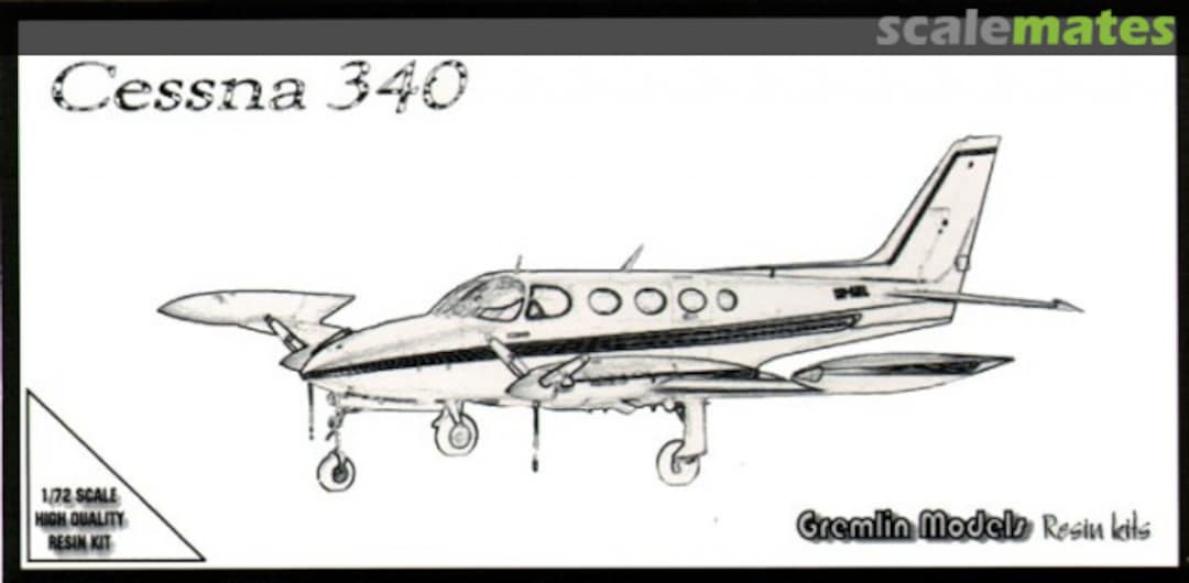 Boxart Cessna 340 7210 Gremlin Models Boxart Cessna 340 7210 Gremlin Models